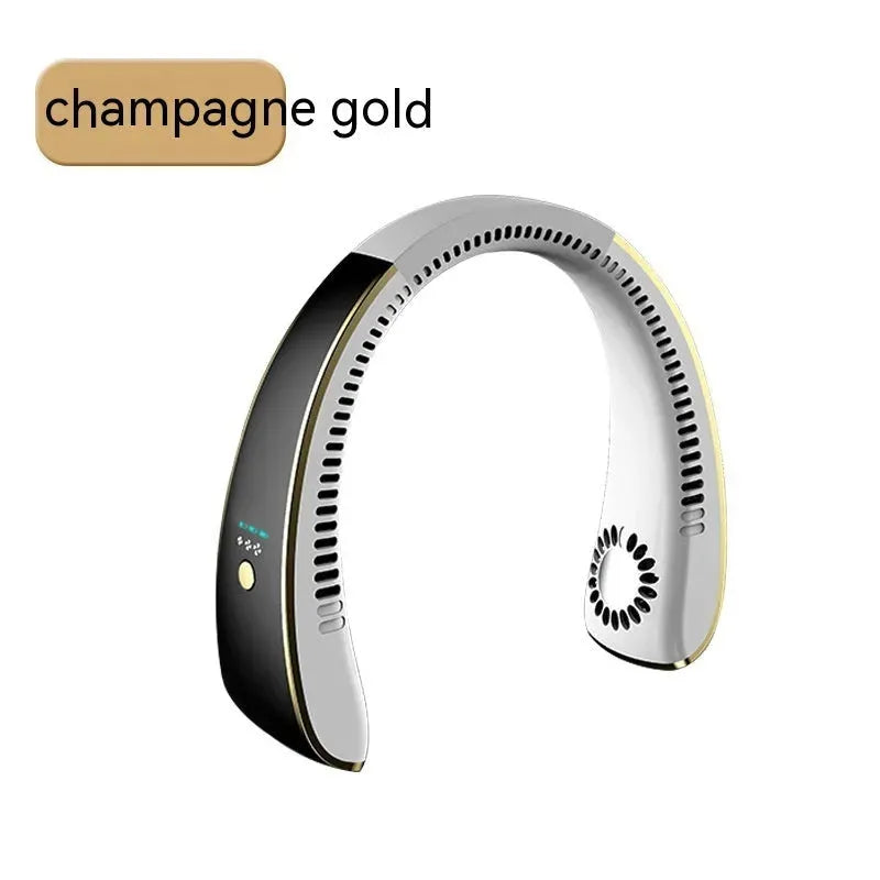 Hanging Neck Usb Charging Portable Little Student Office Outdoor Sports Neck-hanging Fan - Bellarte Enchanté Hanging Neck Usb Charging Portable Little Student Office Outdoor Sports Neck-hanging Fan